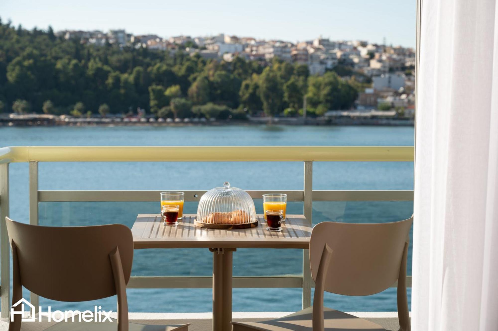 Amaya - Sea View Suites Chalkís Eksteriør billede